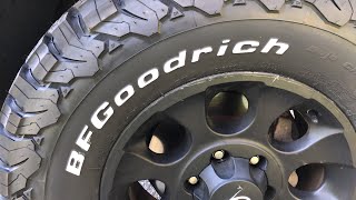 BF Goodrich 265 KO TA Vs 285 KO2 TA AT Review BFGoodrich [upl. by Garibold]