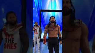 Roman Reigns Entrance WWE Bad blood 2024 wwe romanreigns badblood [upl. by Warrin]