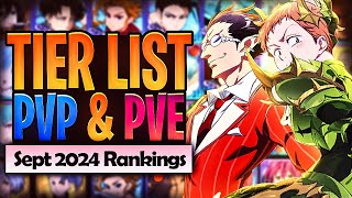 UPDATED Ranking ALL Characters PVP amp PVE CONTENT In Grand Cross September 2024  Tier List 7DSGC [upl. by Kcirrej]