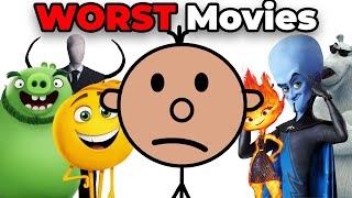 The WORST Movies Of the Decade [upl. by Akienat]