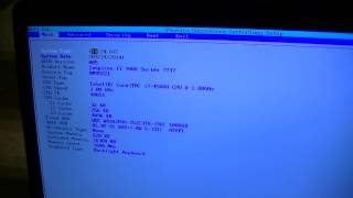 Dell Inspiron 7737 notebook BIOS vA05  ITFroccshu [upl. by Ronn360]