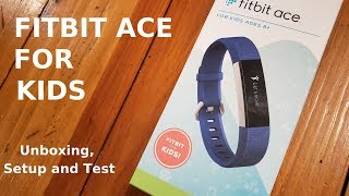 Fitbit Ace  Unboxing Setup and 24 Hour Test [upl. by Annavaj]