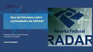 Que tal falarmos sobre curiosidades do RADAR [upl. by Bitthia]