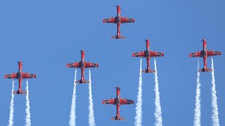 RAAF Roulettes display at Temora Downunder 2024 Jaikav Aviation [upl. by Rudelson]