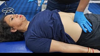 Chiropractic Treatment for gas and back pain problem since 12 years [upl. by Weksler]