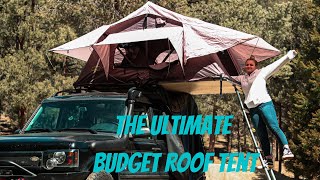 Best Budget Roof Top Tent  SmittyBilt Overlander Gen 2  Discovery 2 [upl. by Acirretahs]