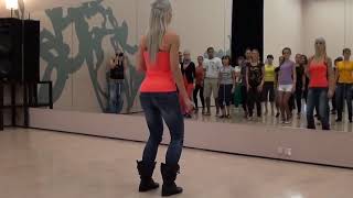 Aula Passo a Passo de Kizomba com Sara Lopez [upl. by Chalmer]