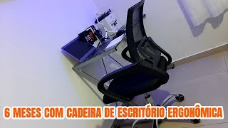 O que estou achando da Cadeira de escritório ergonômica  Begônia  Trevalla  Nagano [upl. by Allenod190]