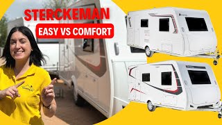 Caravanas Sterckeman 🇫🇷 Comparativa gamas EASY y COMFORT 💪🏻 [upl. by Ennaeirb]