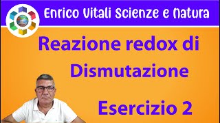 Bilanciamento reazione di dismutazione Esempio 2 [upl. by Eivol]