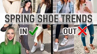 SPRING 2024 SHOE TRENDS Whats IN and Whats OUT [upl. by Irv180]