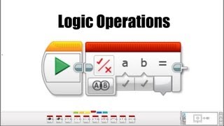 EV3 Programming Logic Operations Block [upl. by Canning]