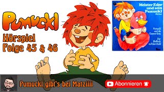 Pumuckl Hörspiel Folge 45 amp 46  Pumuckl und die GummiEnte amp Der Blutfleck auf dem Stuhl 1975 [upl. by Shipp]