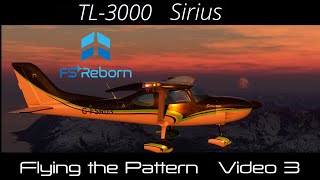 TL 3000 Sirius  TL Ultralight  Tutorials  Video 3  Takeoff  Climb  Cruise  Landing  4K [upl. by Woodman]