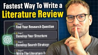 How To Automate Your Literature Review ETHICALLY Using ChatGPT Prof David Stuckler [upl. by Naraa]