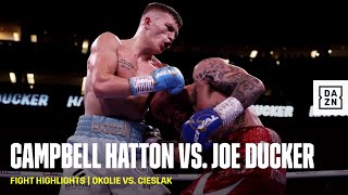 FIGHT HIGHLIGHTS  Campbell Hatton vs Joe Ducker [upl. by Weingartner]