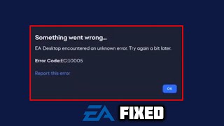 FIXED EA login error code 10005 [upl. by Lymn]