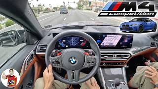 What Its Like to Live with a BMW M4 Competition Coupe POV [upl. by Eichman]