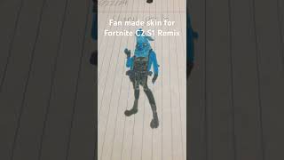 Fan made skin for Fortnite C2 S1 Remix Credit to TaberRossFortGamer [upl. by Lehpar915]