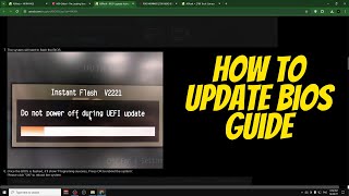 How To Update Your BIOS Any Motherboard  Guide [upl. by Elfstan746]