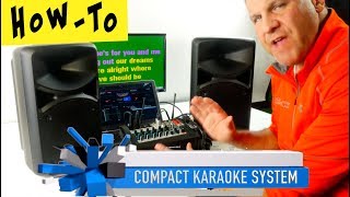 Laptop Karaoke System  Yamaha Speakers  Karaoke Mics  How To Use  Lightyearmusic 800 5577464✅ [upl. by Felicia]