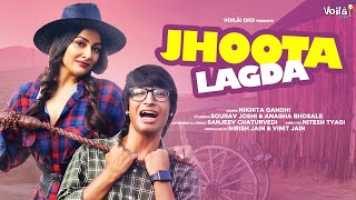 JHOOTA LAGDA ft Sourav Joshi Vlogs Anagha Bhosale  Nikhita Gandhi  Sanjeev  New Hindi Song 2021 [upl. by Odlanor214]