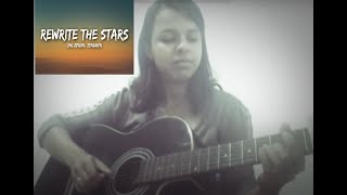 Rewrite the stars  Zendaya ft Zac Efron Fingerstyle [upl. by Adaner]