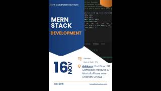 MERN Stack Development Course In Rawalpindi amp Islamabad [upl. by Dena]