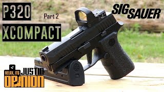 SIG Sauer P320 XCOMPACT  Part 2 [upl. by Ciredec]