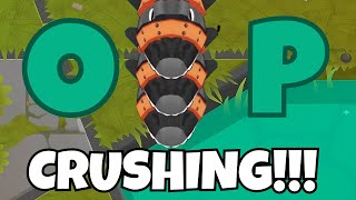 Crushing with BLOONS Bloons TD Battles 2 CRAZY [upl. by Lumbye]