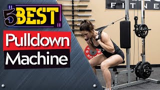 ✅ TOP 5 Best Lat Pulldown Cable Machines  2024 Buyers Guide [upl. by Nyladam537]