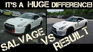 The HUGE difference between a Salvage and Rebuilt Car [upl. by Ainit]