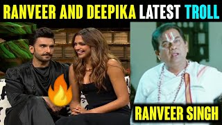 Koffee With Karan Deepika And Ranveer Troll  Ranveer Singh  Deepika  Telugu Trolls [upl. by Indira160]