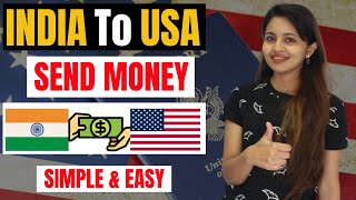 How To Transfer Money From India To USA  How To Send Money From India To USA [upl. by Eliathas]