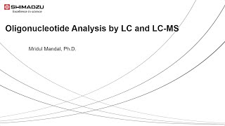 Oligonucleotide Analysis by LC and LCMS [upl. by Basilio]