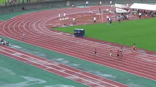 2022 全中陸上 男子200ｍ予選第1組 R4818 [upl. by Nyrmak]