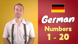 Learn German Numbers 120  German 1 to 20 [upl. by Marquez]