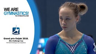 2018 Osijek Artistic Gymnastics World Challenge Cup  Highlights Finals Day II [upl. by Lleunamme]