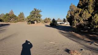 Video of BLM Juniper Campground Christmas Valley Sand Dunes Oregon OR from Fred S [upl. by Leizo242]