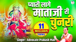 Pyari laage O Mataji Ri Chunari ll प्यारी लागे ओ माताजी री चुनरी ll Advocate Prakash Mali Goyali [upl. by Stonwin]