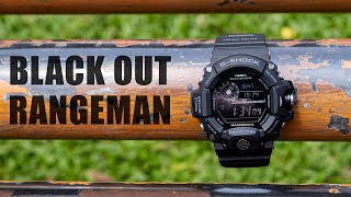 BLACK OUT RANGEMAN  CASIO GSHOCK GW94001B [upl. by Lemak]