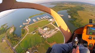 Valley ViewSanger Texas Tornado damage Rotorway Flying [upl. by Hsilgne495]