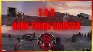 SOB counter Hades Bank Truck  MultiPOV  Nopixel RP [upl. by Patric629]