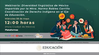 Webinario Diversidad lingüística de México [upl. by Ives18]