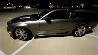 2005 Supercharged Saleen Mustang at idle Cams Stroker [upl. by Sibylle]