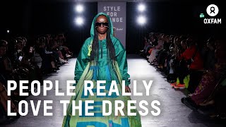 From Festivals to a London Fashion Week Catwalk  the story of an Amazing Dress  Oxfam GB [upl. by Inail]