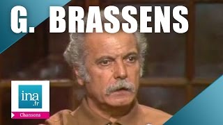 Georges Brassens quotLes Trompettes de la renomméequot  Archive INA [upl. by Sanderson227]