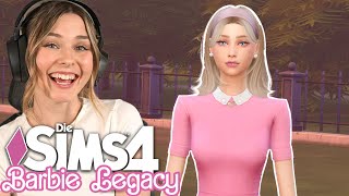 FIRST DAY IN OUR NEW TOWN 💖 Barbie Legacy 15 The Sims 4 [upl. by Magan]