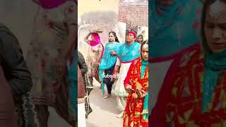 munda apne viaah vich nachda fire shorts punjabisong public virel [upl. by Abbey260]