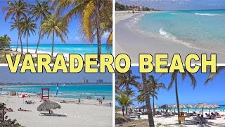 VARADERO BEACH  CUBA 4K [upl. by Ynahteb671]